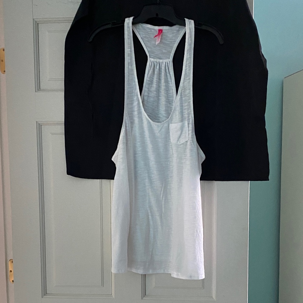 Victoria's Secret White Sleeveless Coverup